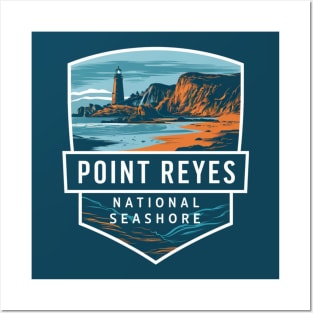 Point Reyes National Seashore Emblem Posters and Art